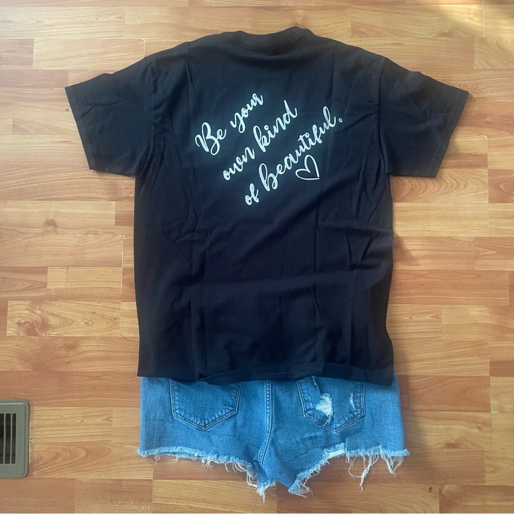 Custom T-shirt - “beautiful”- your color choice of shirt and design.
